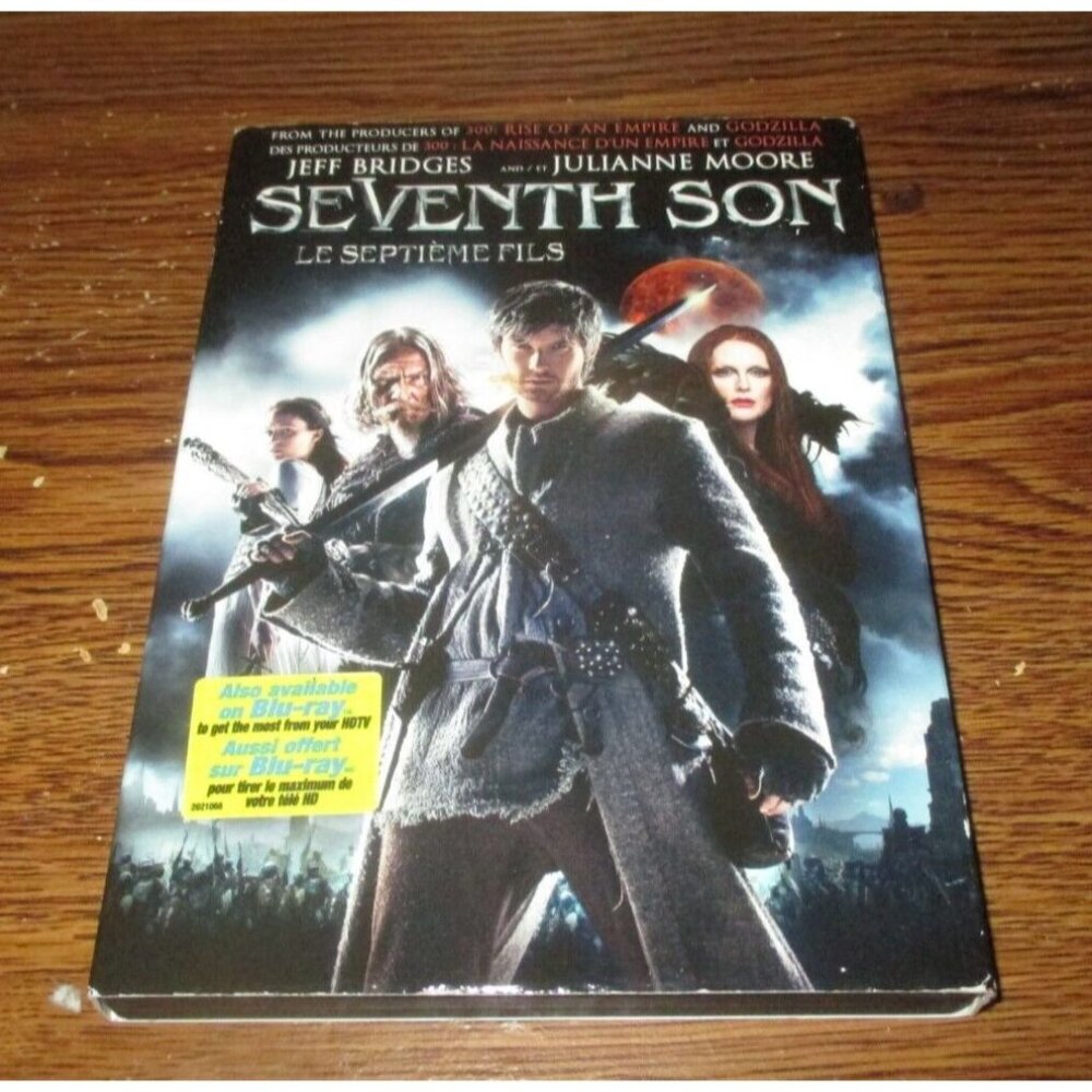 Seventh Son (DVD, 2015, Canadian) w/ slipcover Jeff Bridges Julianne Moore